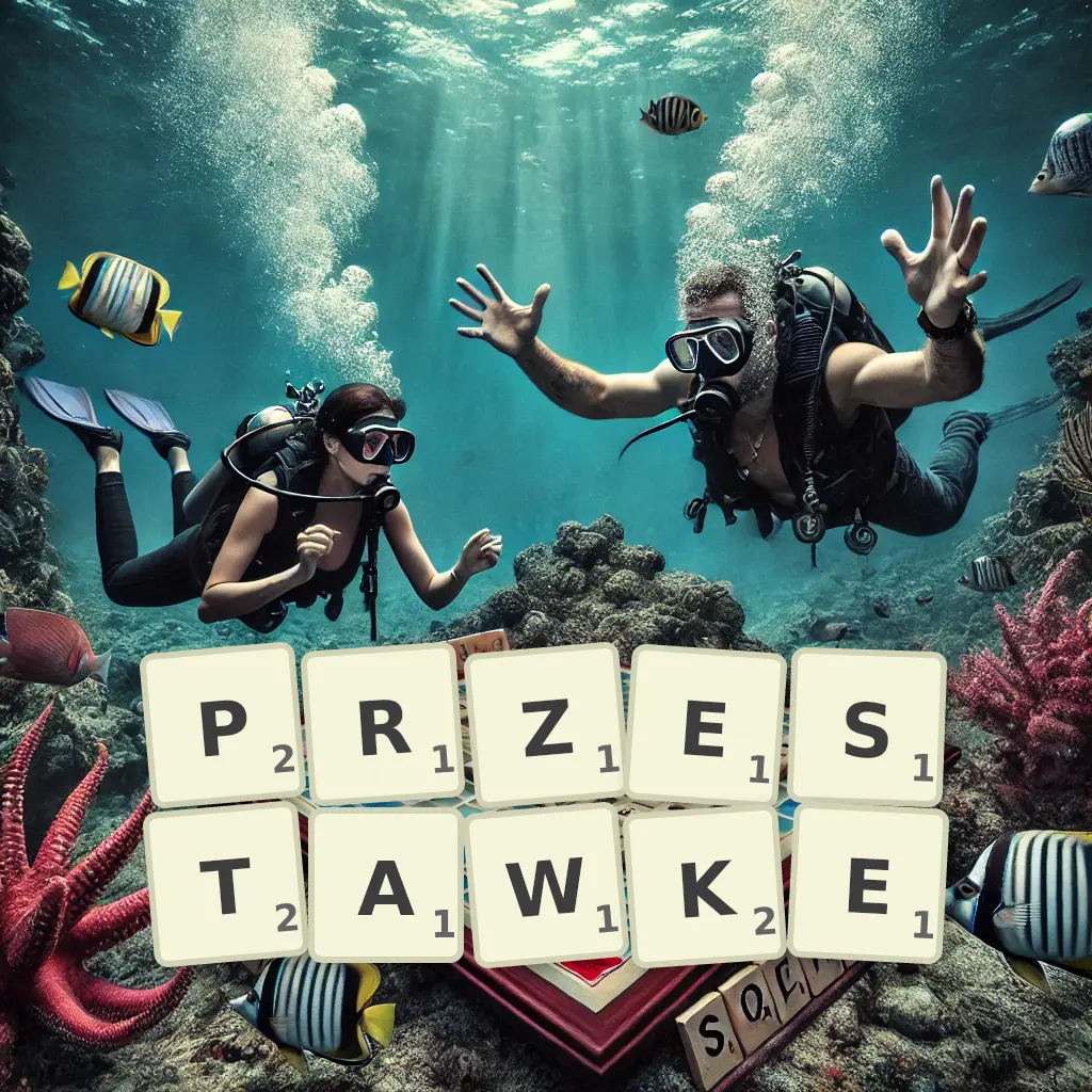 Słowa z liter PRZESTAWKĘ