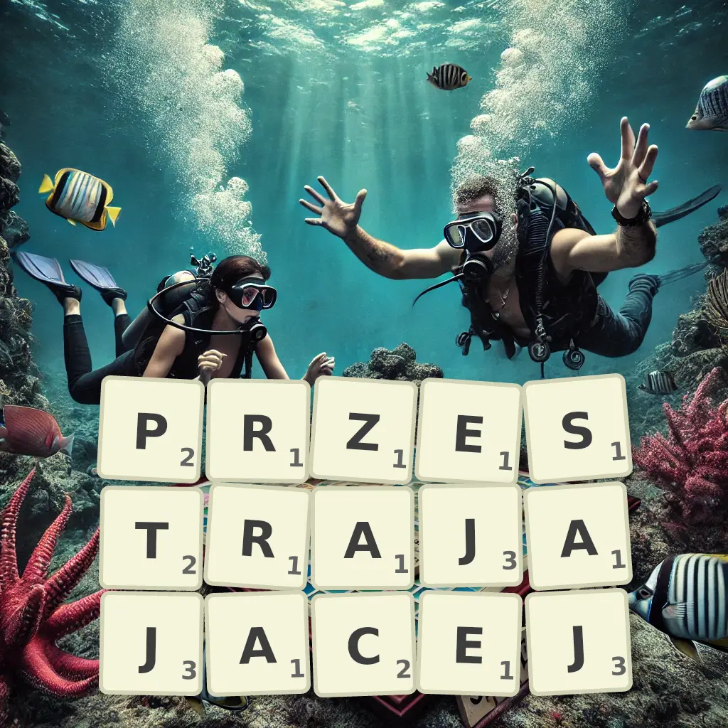 Słowa z liter PRZESTRAJAJĄCEJ