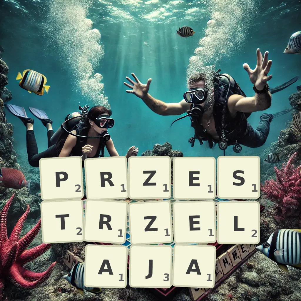 Słowa z liter PRZESTRZELAJĄ