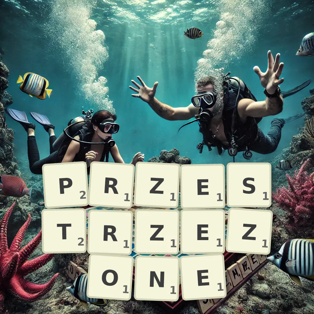 Słowa z liter PRZESTRZEŻONE