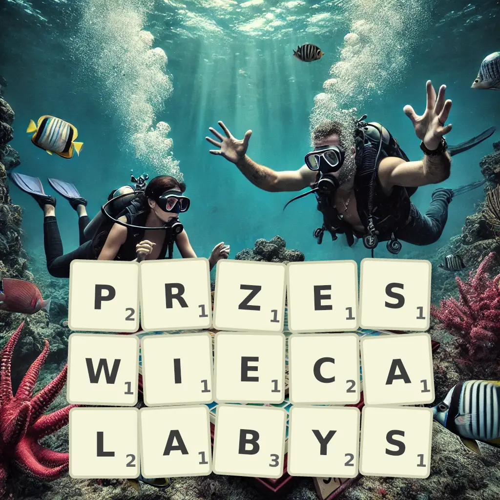 Słowa z liter PRZEŚWIECAŁABYŚ