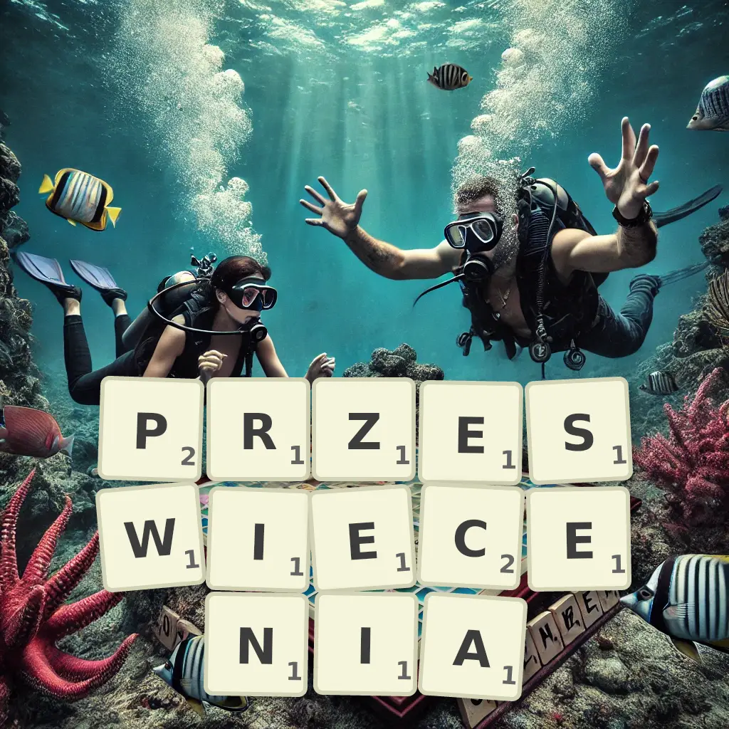 Słowa z liter PRZEŚWIECENIA