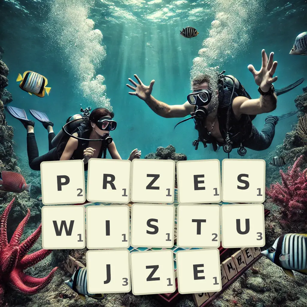 Słowa z liter PRZEŚWISTUJŻE