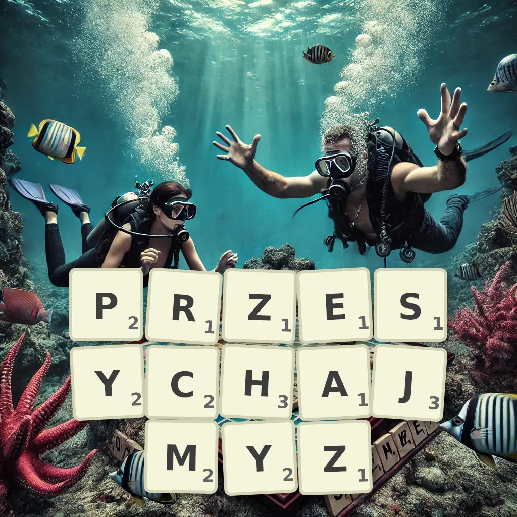 Słowa z liter PRZESYCHAJMYŻ