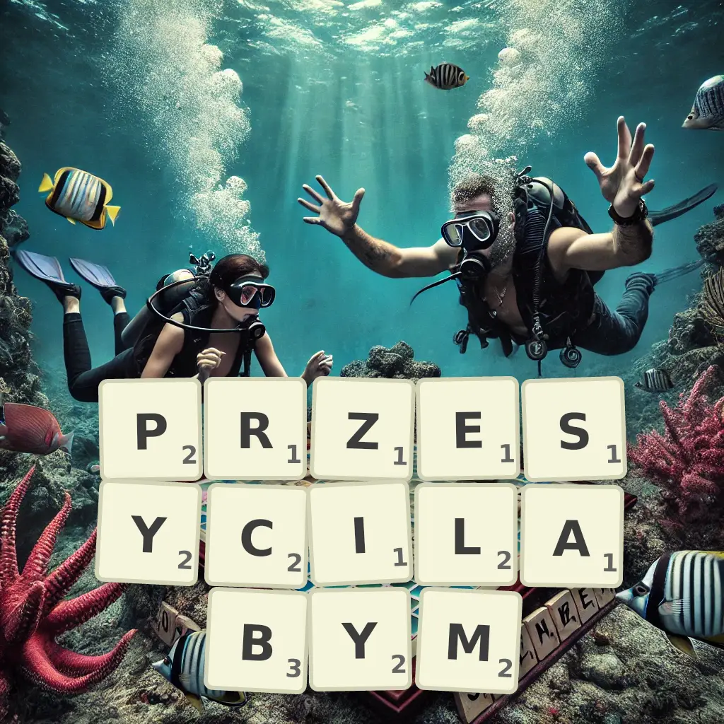 Słowa z liter PRZESYCIŁABYM