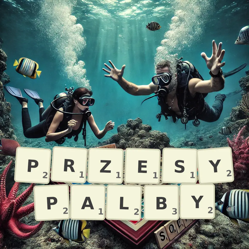 Słowa z liter PRZESYPAŁBY