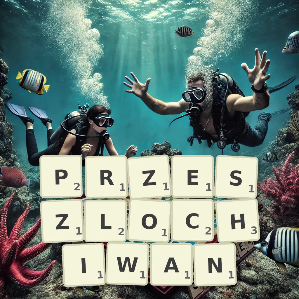 Słowa z liter PRZESZLOCHIWAŃ