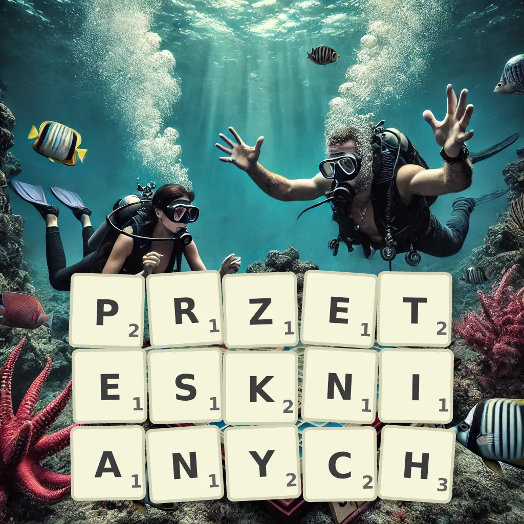 Lista słów z liter PRZETĘSKNIANYCH Słowa z liter PRZETĘSKNIANYCH