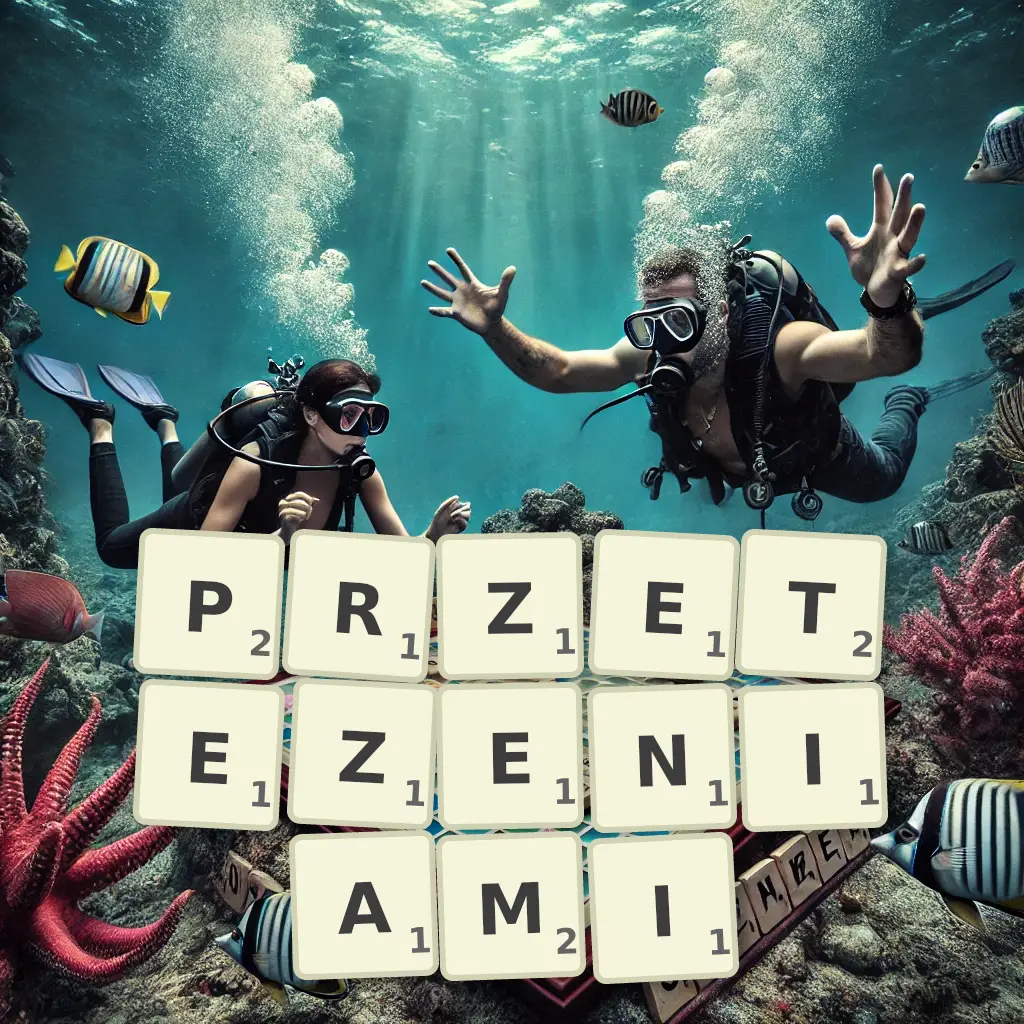 Słowa z liter PRZETĘŻENIAMI
