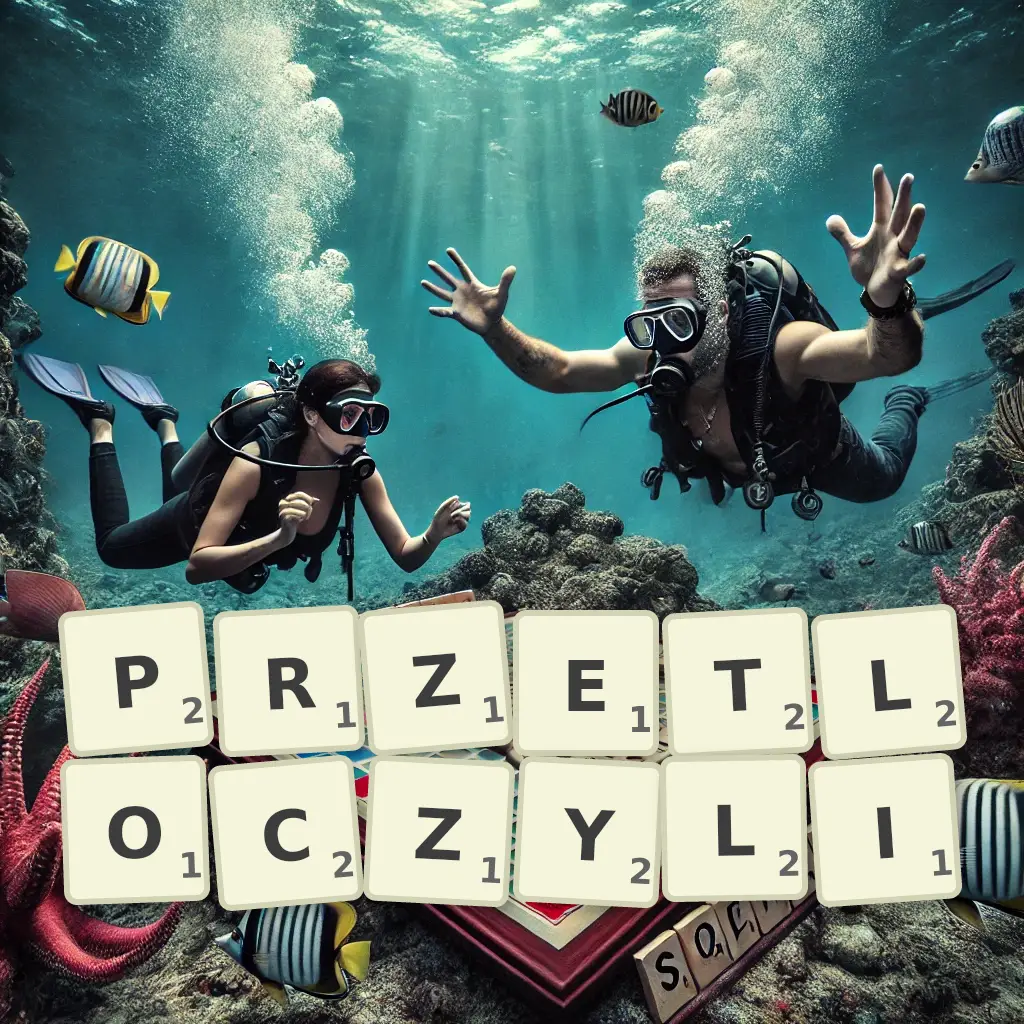 Słowa z liter PRZETŁOCZYLI