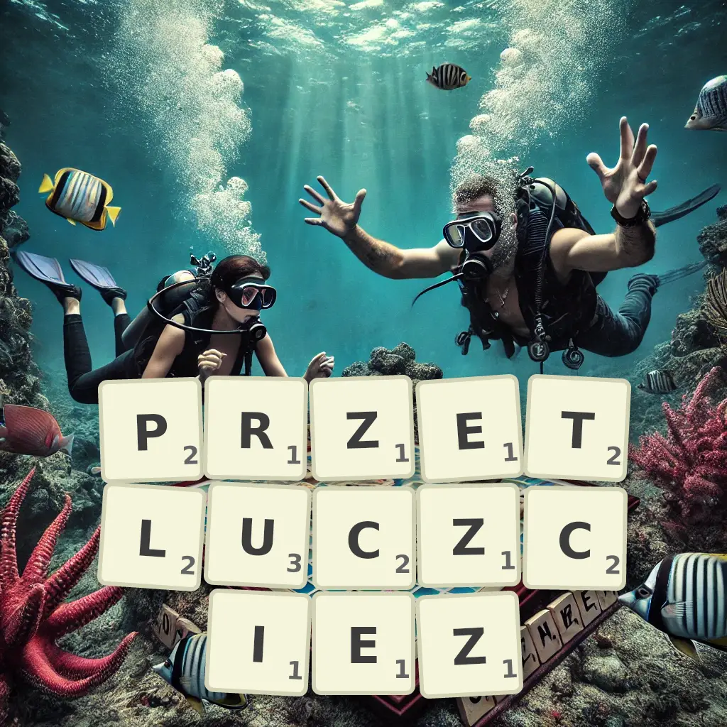 Słowa z liter PRZETŁUCZCIEŻ