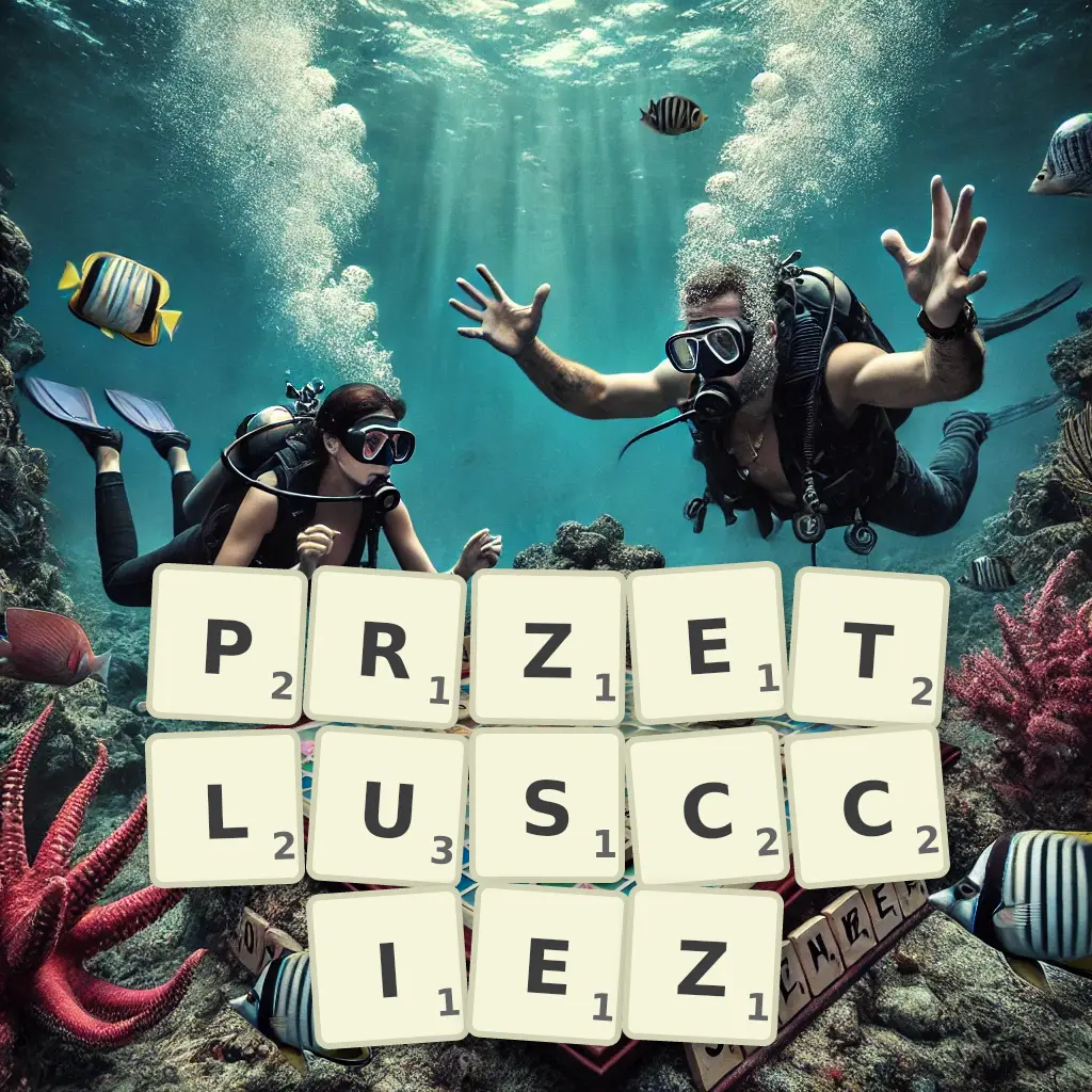 Słowa z liter PRZETŁUŚĆCIEŻ