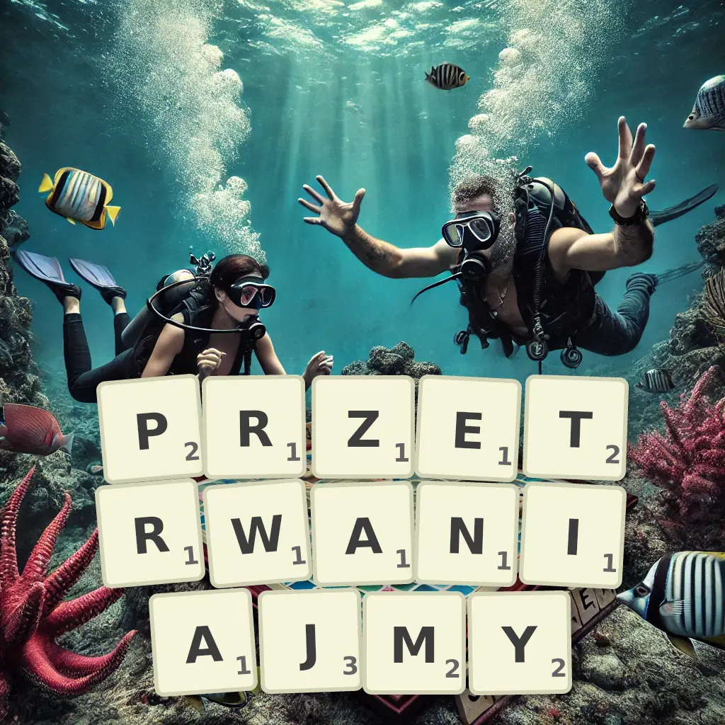 Lista słów z liter PRZETRWANIAJMY Słowa z liter PRZETRWANIAJMY