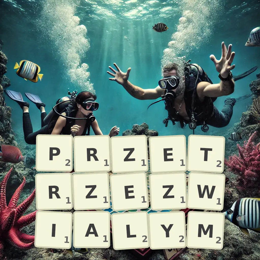 Słowa z liter PRZETRZEŹWIAŁYM