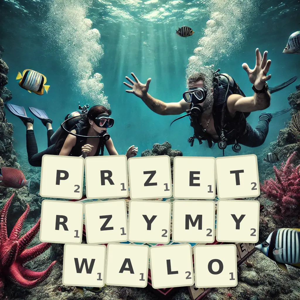Słowa z liter PRZETRZYMYWAŁO
