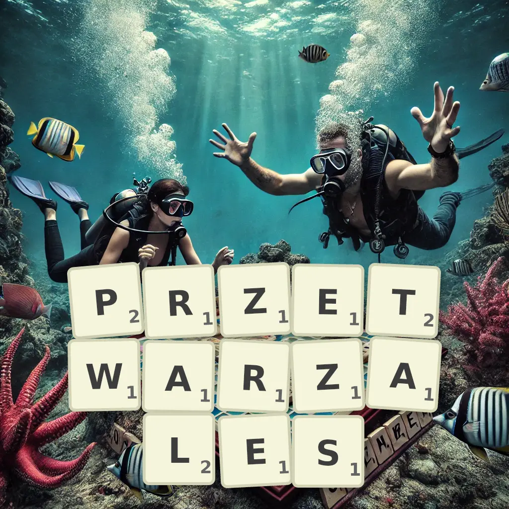 Lista słów z liter PRZETWARZAŁEŚ Słowa z liter PRZETWARZAŁEŚ