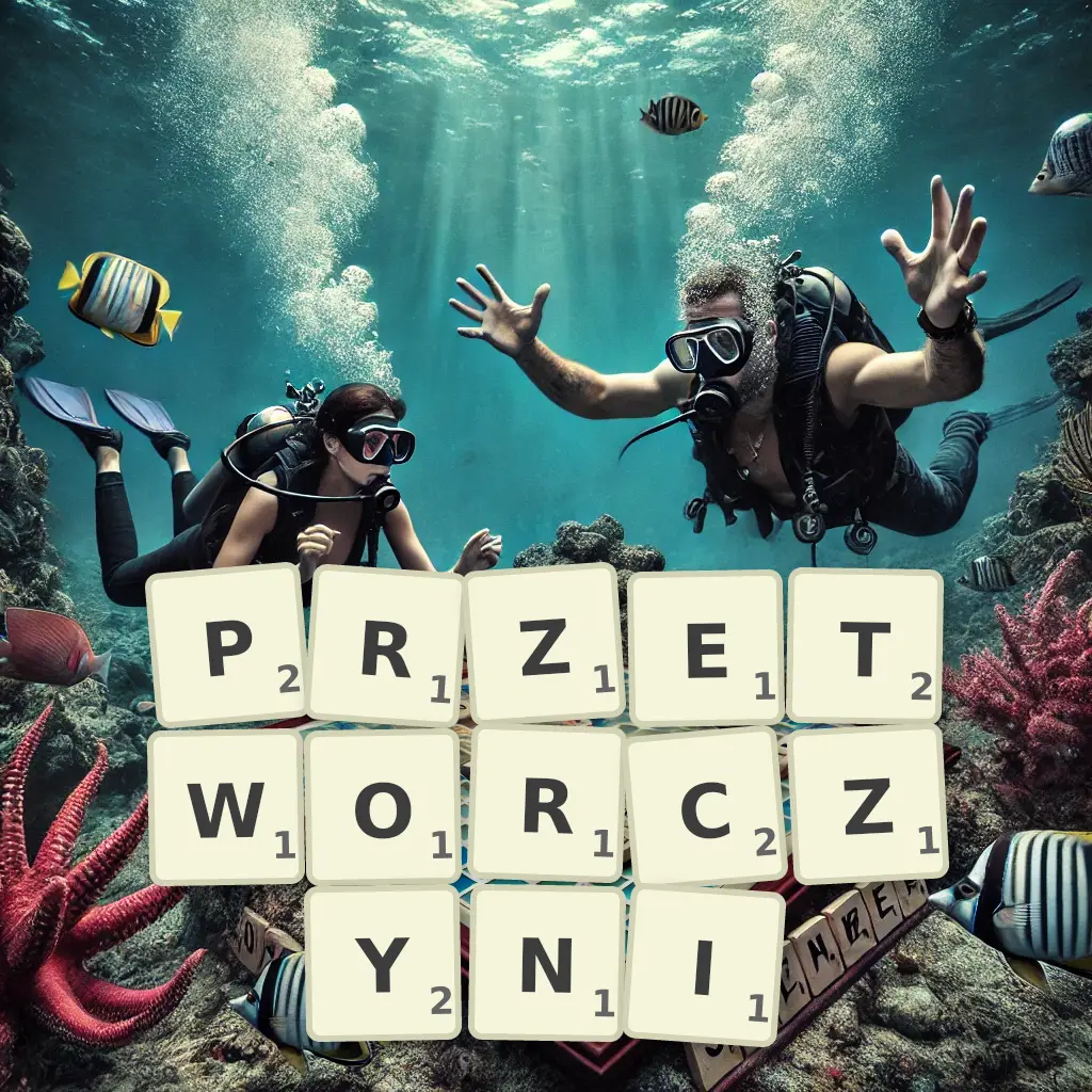 Słowa z liter PRZETWÓRCZYNI