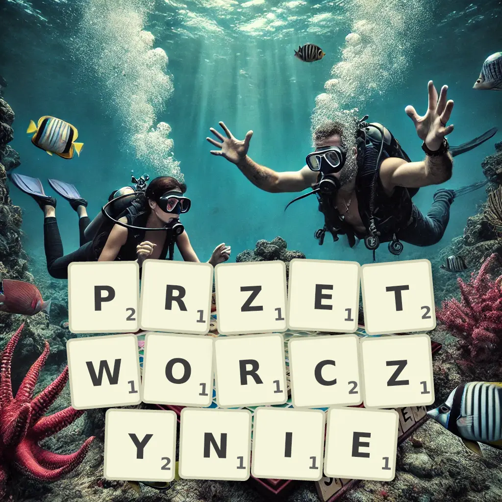 Słowa z liter PRZETWÓRCZYNIE