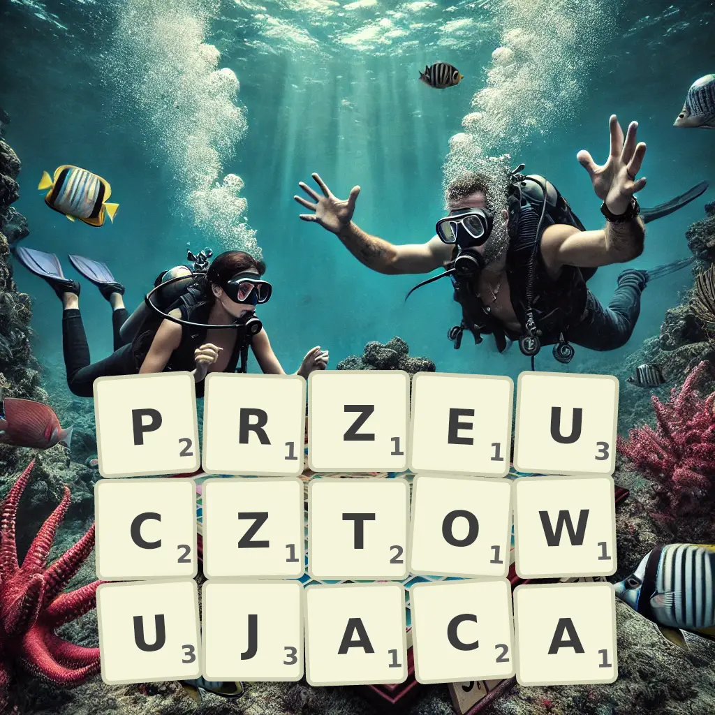 Słowa z liter PRZEUCZTOWUJĄCĄ