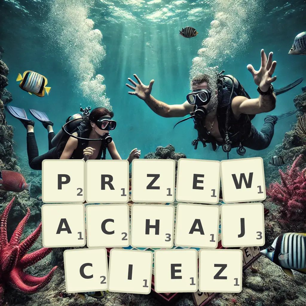 Słowa z liter PRZEWĄCHAJCIEŻ
