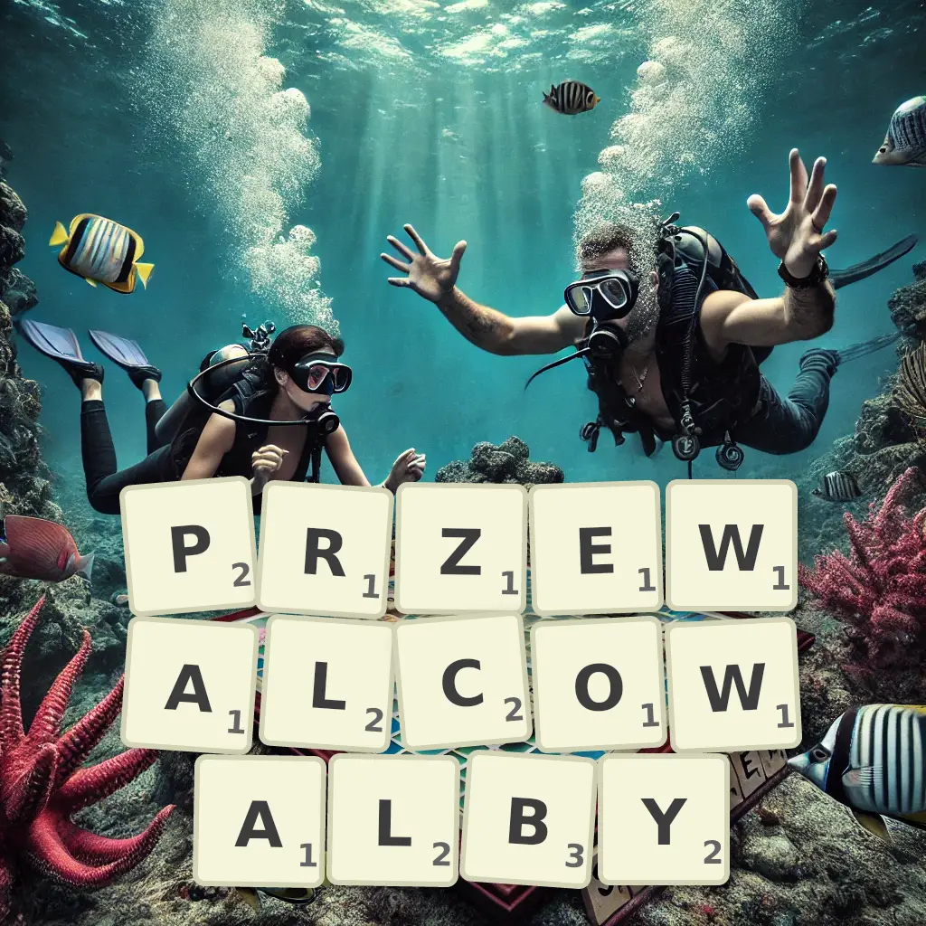 Słowa z liter PRZEWALCOWAŁBY