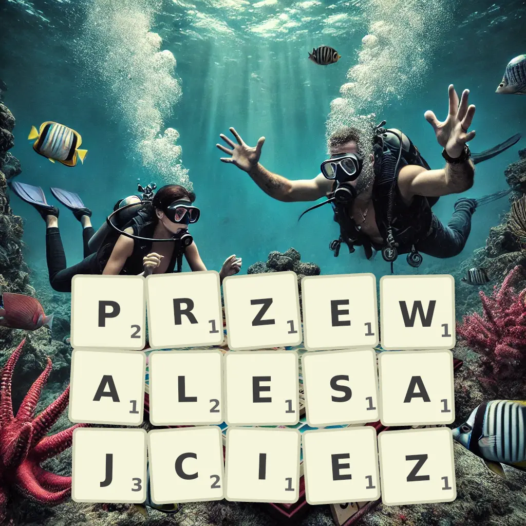 Słowa z liter PRZEWAŁĘSAJCIEŻ