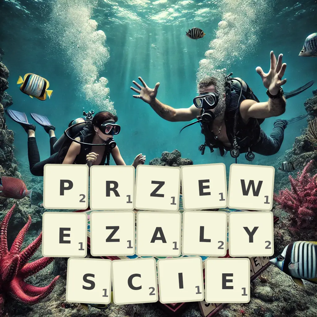 Słowa z liter PRZEWĘŻAŁYŚCIE
