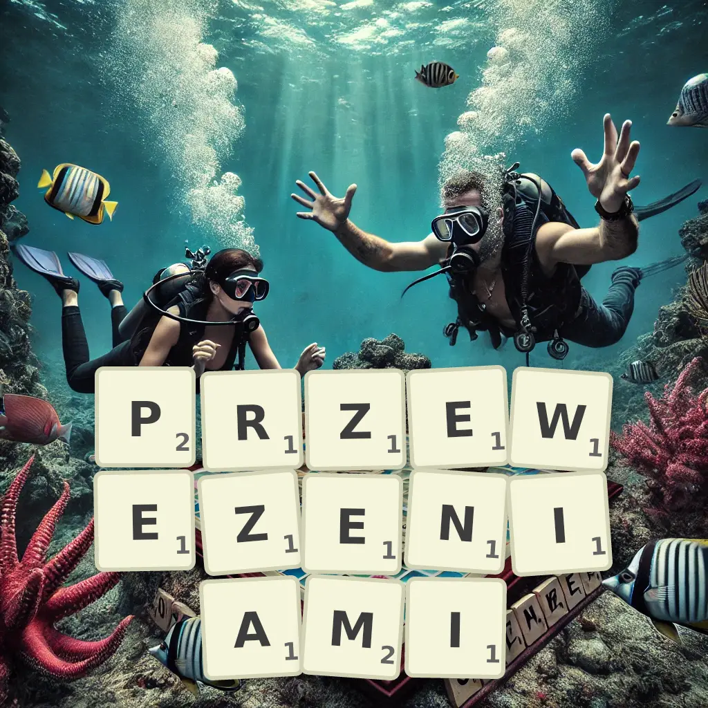 Słowa z liter PRZEWĘŻENIAMI
