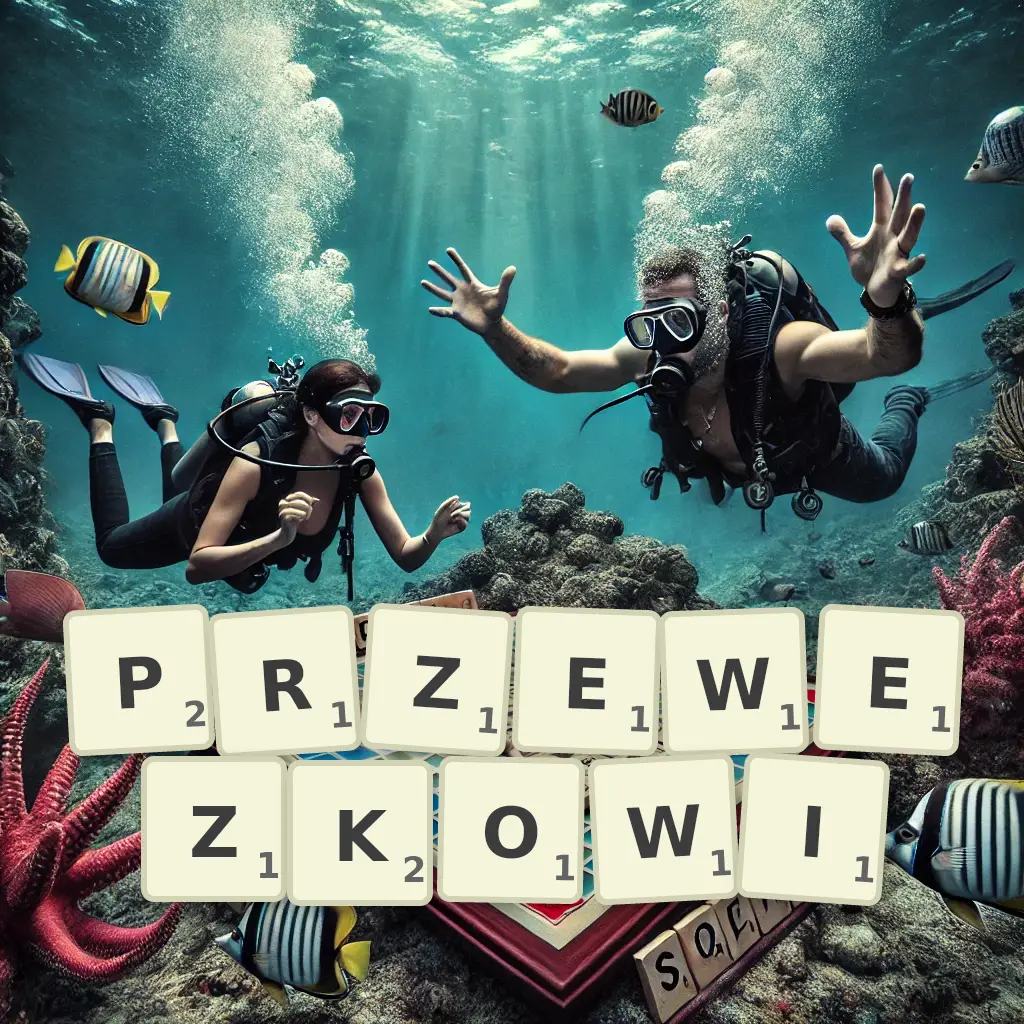 Słowa z liter PRZEWĘŻKOWI