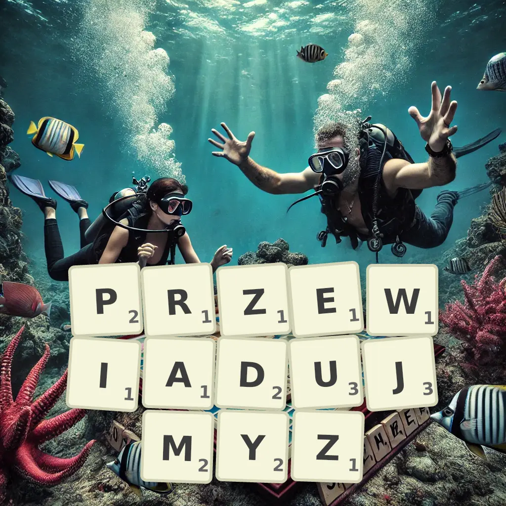 Lista słów z liter PRZEWIADUJMYŻ Słowa z liter PRZEWIADUJMYŻ