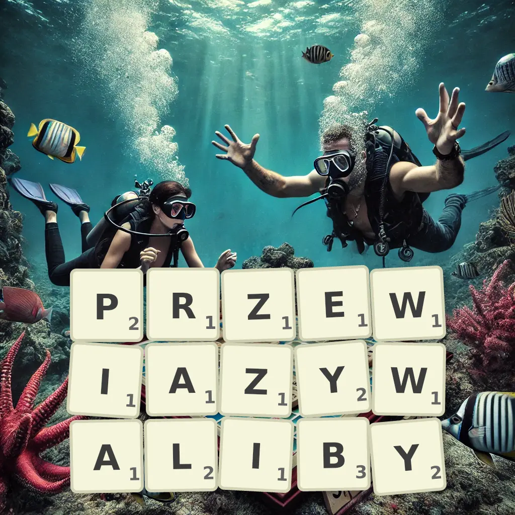 Lista słów z liter PRZEWIĄZYWALIBY Słowa z liter PRZEWIĄZYWALIBY