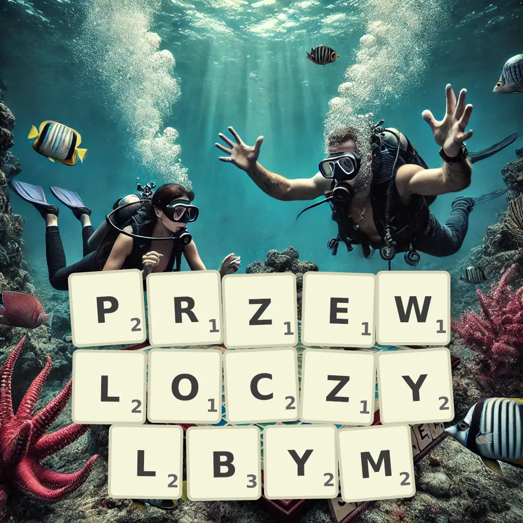 Słowa z liter PRZEWŁÓCZYŁBYM