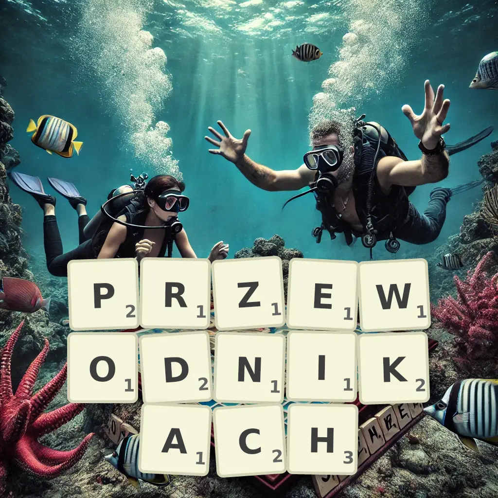 Słowa z liter PRZEWODNIKACH