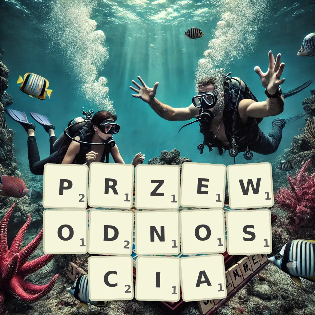 Słowa z liter PRZEWODNOŚCIĄ
