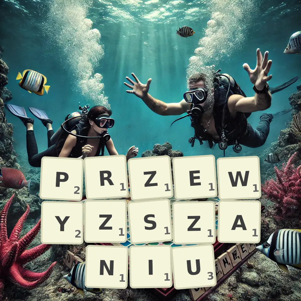 Słowa z liter PRZEWYŻSZANIU