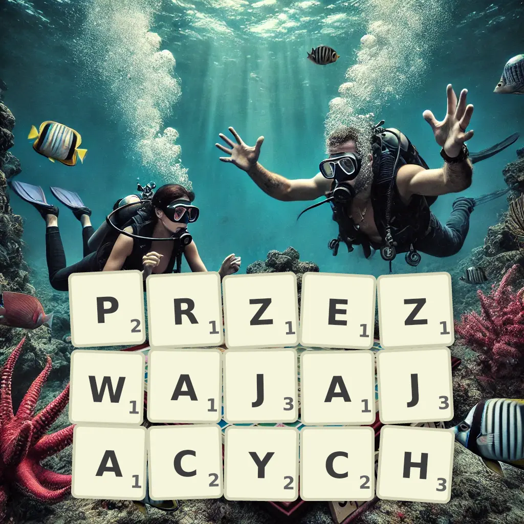 Lista słów z liter PRZEZWAJAJĄCYCH Słowa z liter PRZEZWAJAJĄCYCH
