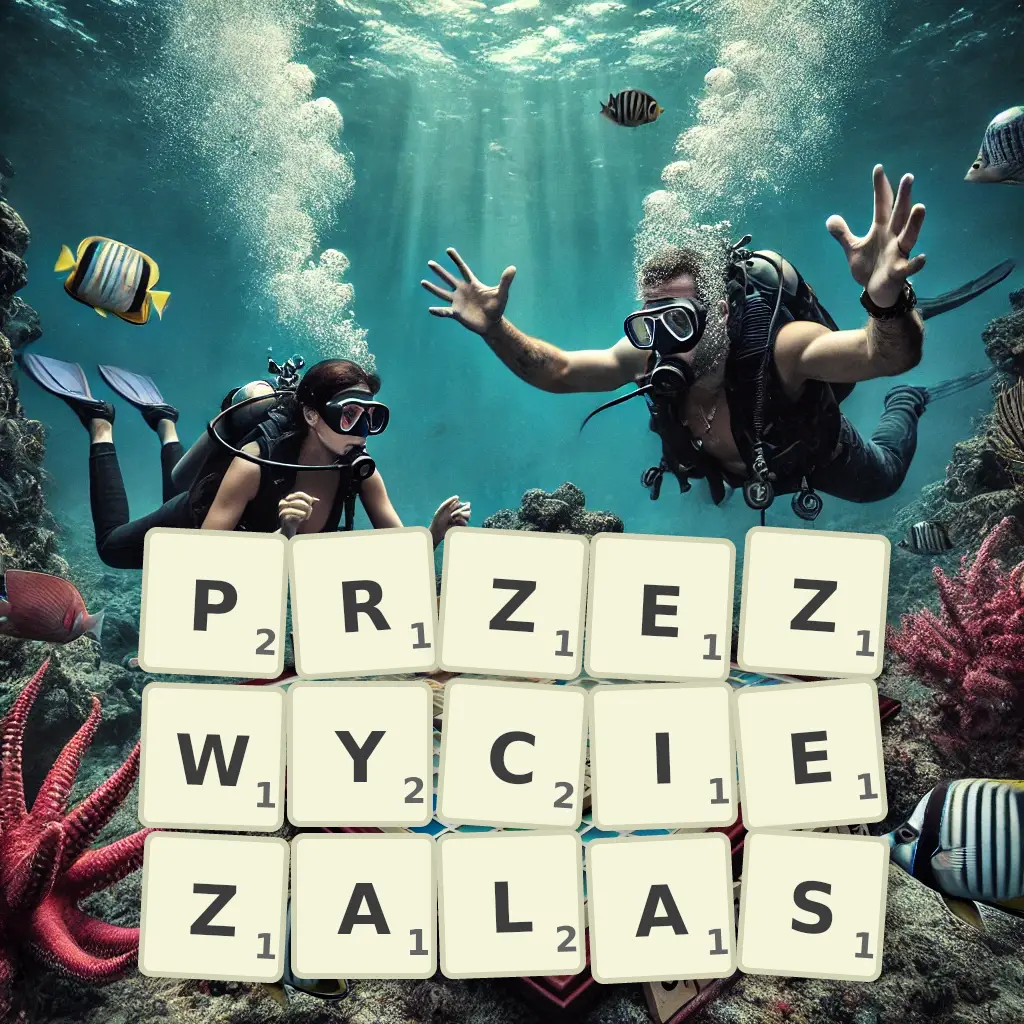Słowa z liter PRZEZWYCIĘŻAŁAŚ