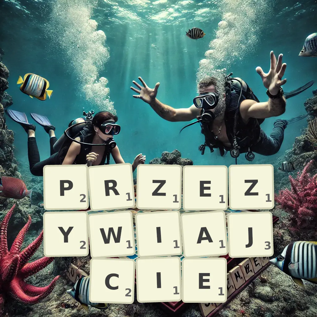 Słowa z liter PRZEŻYWIAJCIE