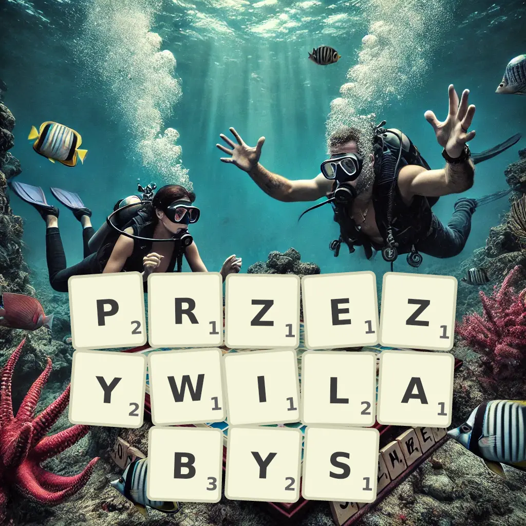 Słowa z liter PRZEŻYWIŁABYŚ