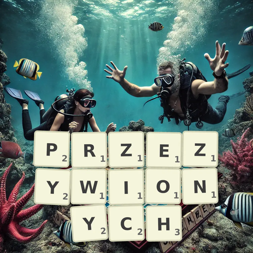 Słowa z liter PRZEŻYWIONYCH