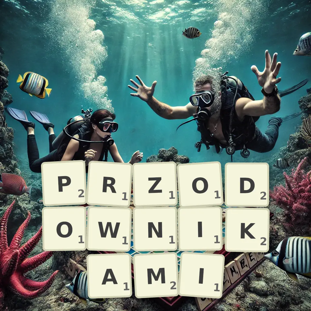 Słowa z liter PRZODOWNIKAMI