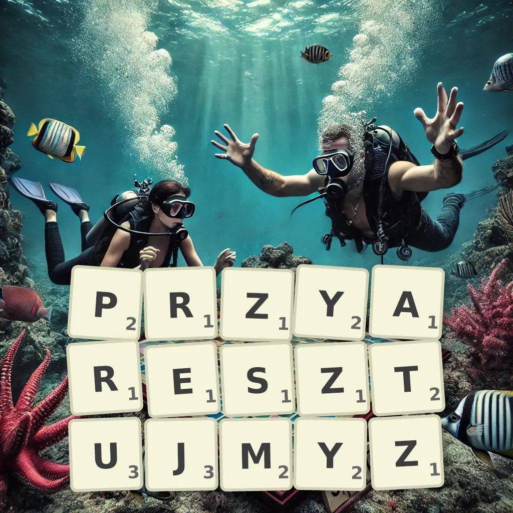 Słowa z liter PRZYARESZTUJMYŻ