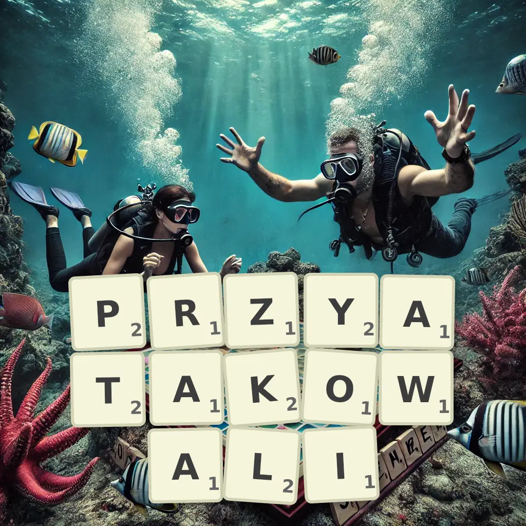 Słowa z liter PRZYATAKOWALI