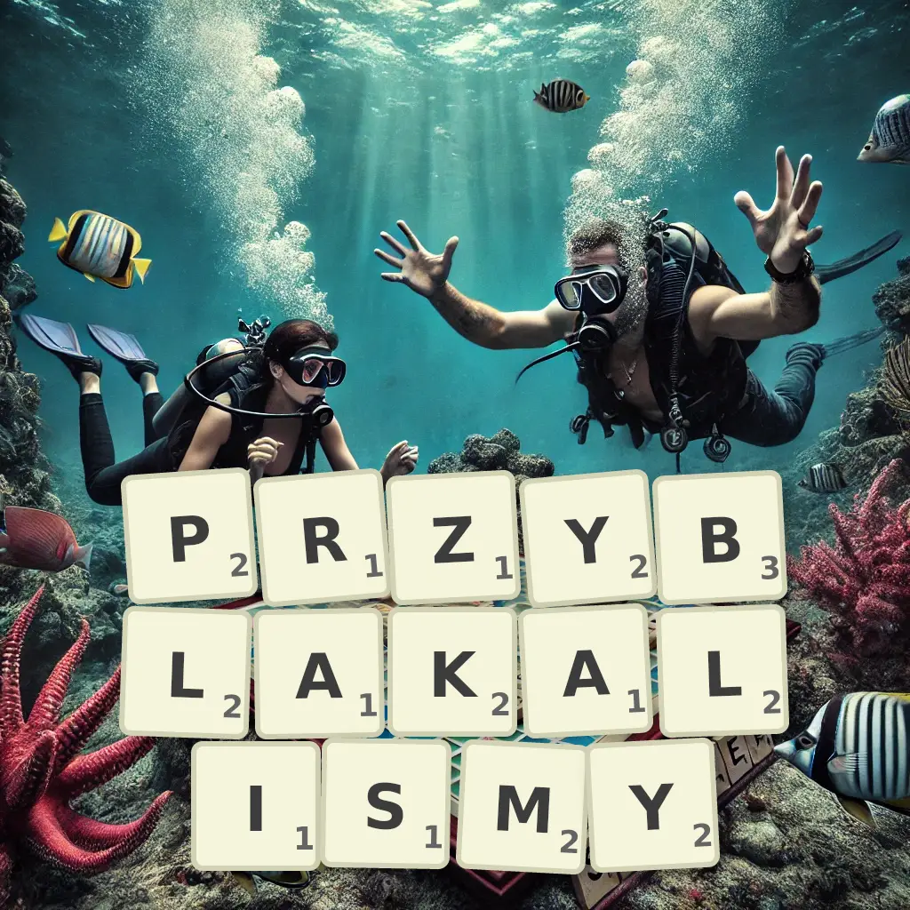 Lista słów z liter PRZYBŁĄKALIŚMY Słowa z liter PRZYBŁĄKALIŚMY
