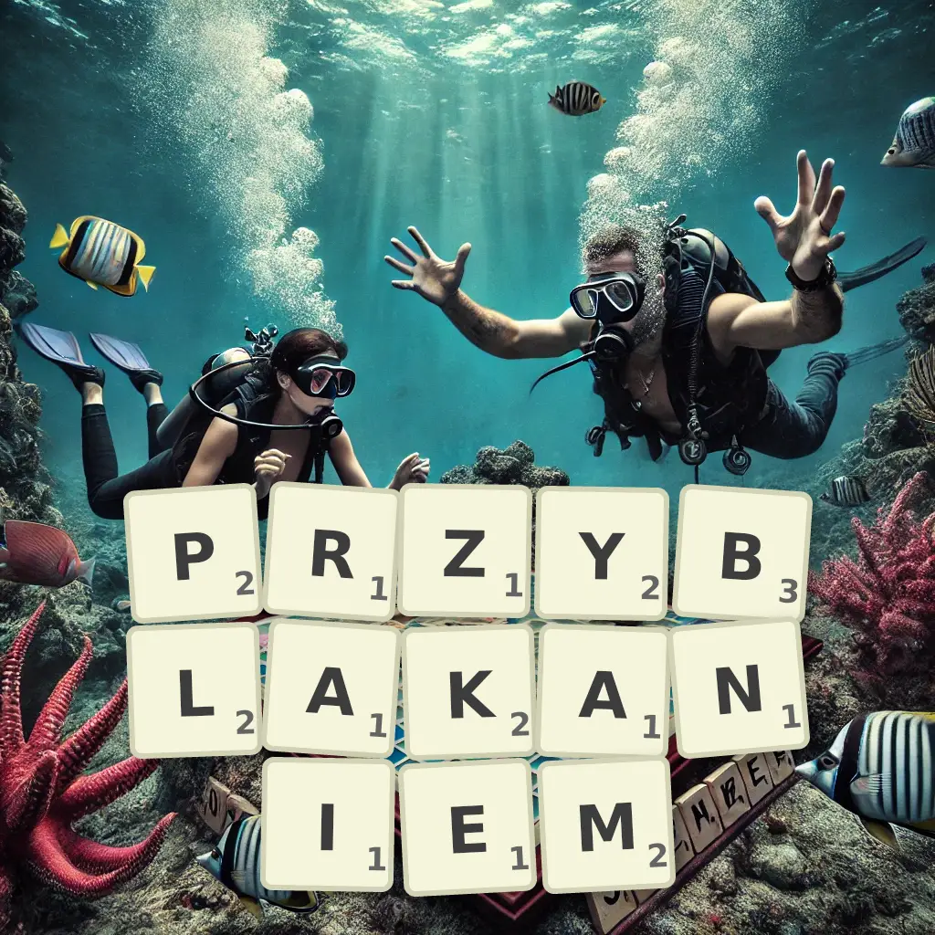 Lista słów z liter PRZYBŁĄKANIEM Słowa z liter PRZYBŁĄKANIEM