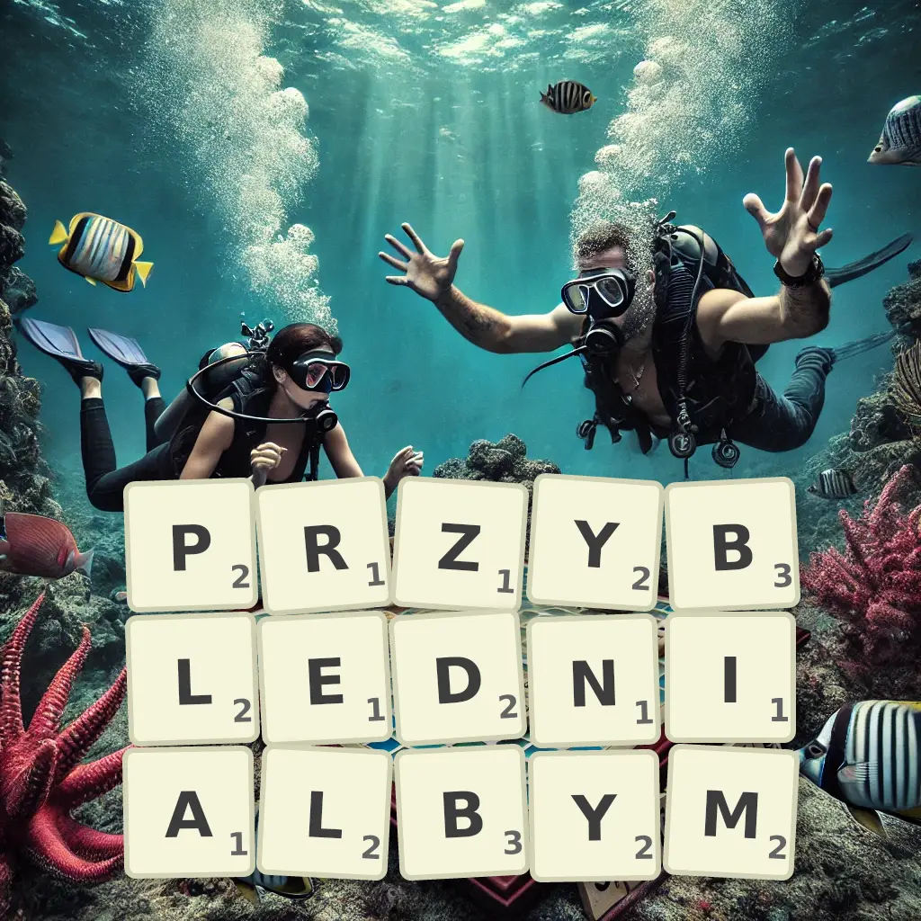 Lista słów z liter PRZYBLEDNIAŁBYM Słowa z liter PRZYBLEDNIAŁBYM