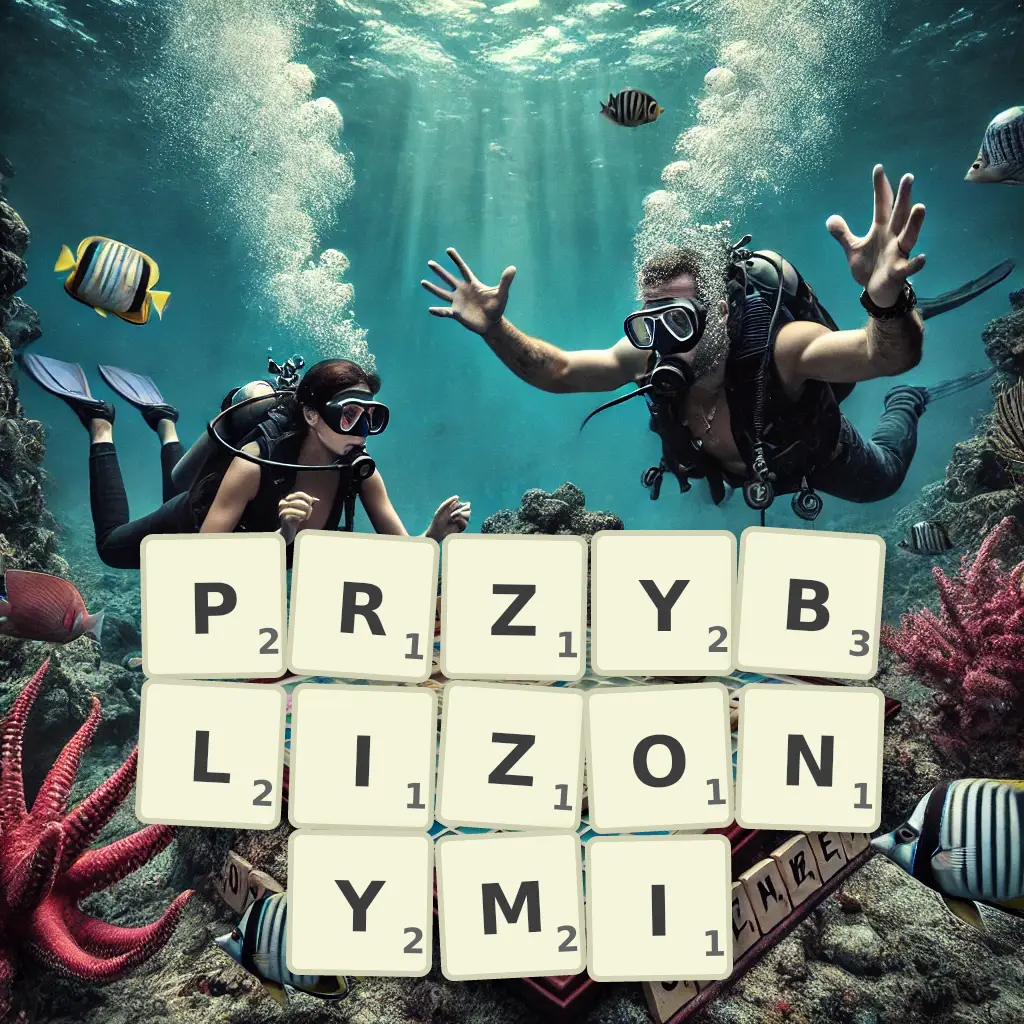 Słowa z liter PRZYBLIŻONYMI