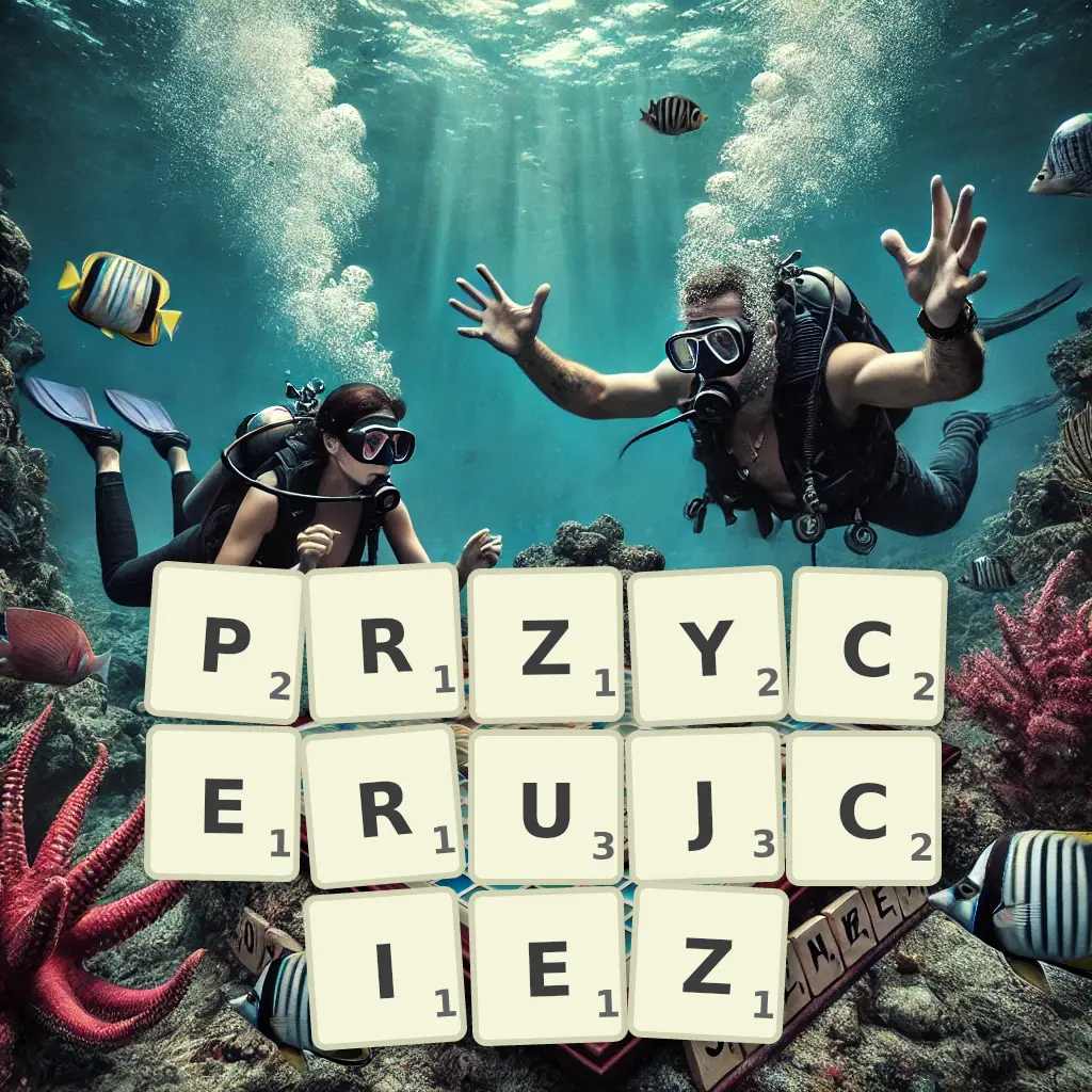 Słowa z liter PRZYCERUJCIEŻ