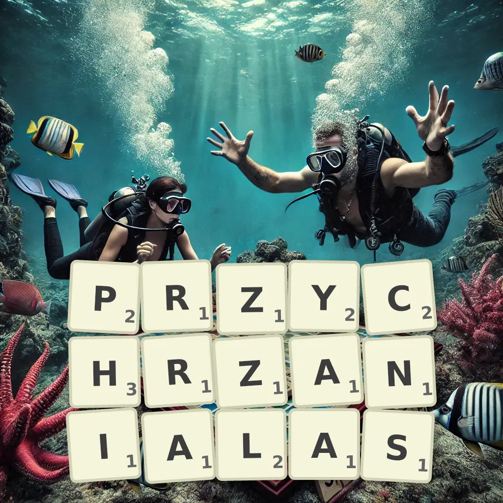 Słowa z liter PRZYCHRZANIAŁAŚ