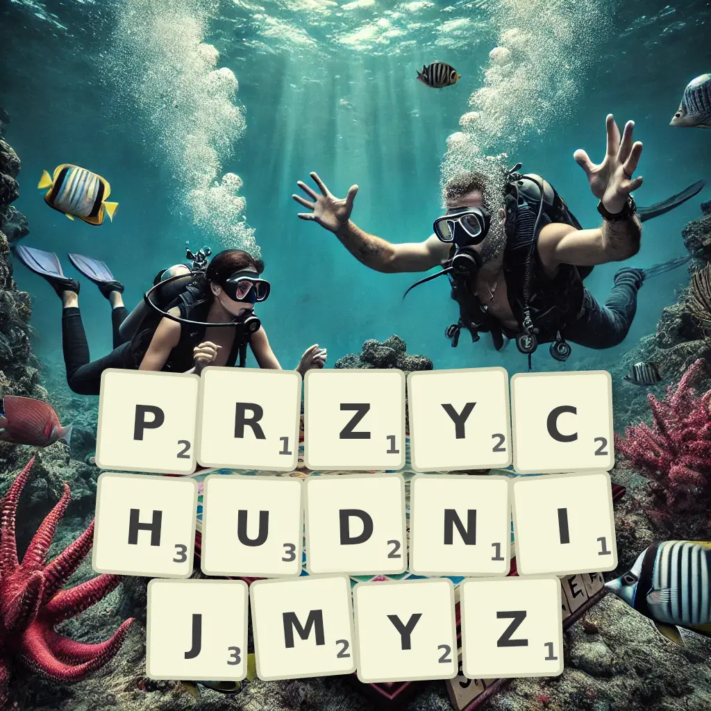Słowa z liter PRZYCHUDNIJMYŻ